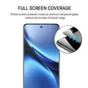 For vivo X200 Pro 25pcs 3D Curved Edge Full Screen Tempered Glass Film(Black)