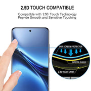 For vivo X200 Pro 25pcs 3D Curved Edge Full Screen Tempered Glass Film(Black)
