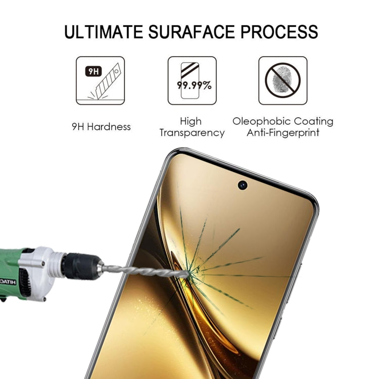 For vivo X200 25pcs 3D Curved Edge Full Screen Tempered Glass Film