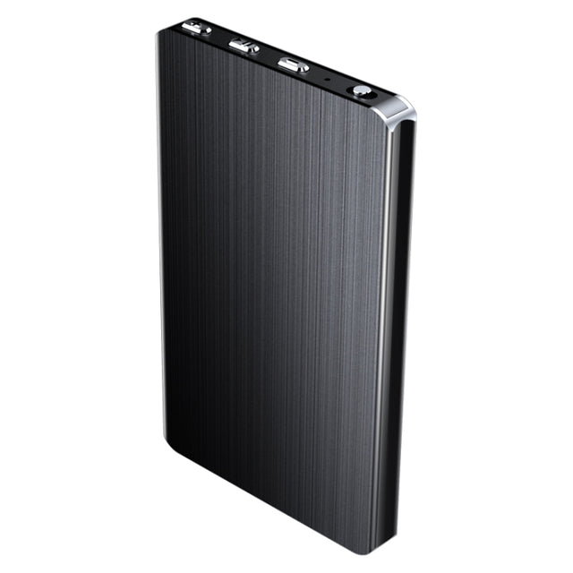 JNN M2 Ultra-thin HD Noise Reduction Intelligent Control Voice Voice Recorder, Capacity:4GB(Black)