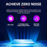 JNN M2 Ultra-thin HD Noise Reduction Intelligent Control Voice Voice Recorder, Capacity:4GB(Black)