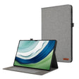 For Huawei MatePad Pro 12.2 2024 Fabric Leather Tablet Case(Grey) - Huawei by PMC Jewellery | Online Shopping South Africa | PMC Jewellery | Buy Now Pay Later Mobicred