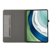 For Huawei MatePad Pro 12.2 2024 Fabric Leather Tablet Case(Grey)