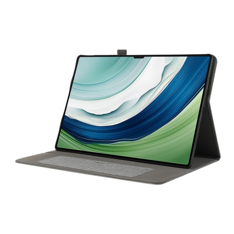 For Huawei MatePad Pro 12.2 2024 Fabric Leather Tablet Case(Grey) - Huawei by PMC Jewellery | Online Shopping South Africa | PMC Jewellery | Buy Now Pay Later Mobicred