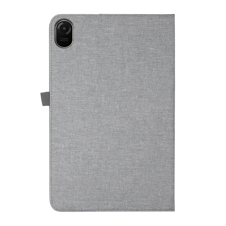 For Huawei MatePad Air 2024 Fabric Leather Tablet Case(Grey) - Huawei by PMC Jewellery | Online Shopping South Africa | PMC Jewellery | Buy Now Pay Later Mobicred
