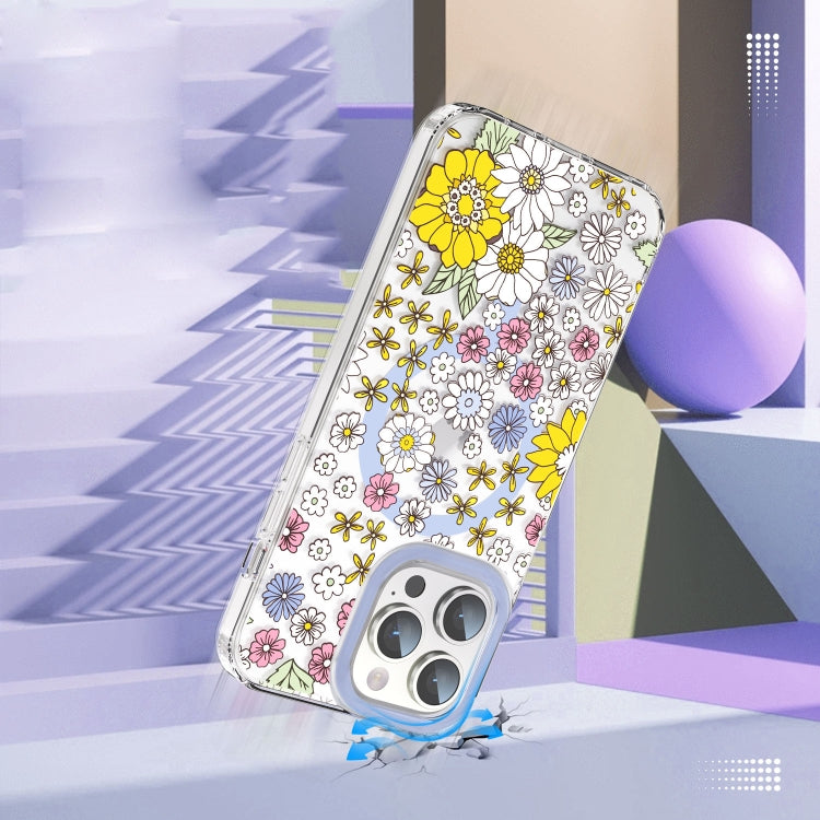For iPhone 14 Pro Max MagSafe Magnetic TPU Phone Case(Little Flower) - free shipping - PMC TechLife - Order now!