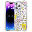 For iPhone 14 Pro MagSafe Magnetic TPU Phone Case(Little Flower) - iPhone 14 Pro Cases by PMC TechLife | Online Shopping South Africa | PMC TechLife