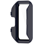 For Huawei Band 10 / 9 / 8 PC + Tempered Film Integrated Protective Watch Case(Ink Blue)