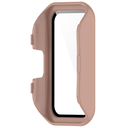 For Huawei Band 10 / 9 / 8 PC + Tempered Film Integrated Protective Watch Case(Pink) - Watch Cases by PMC Jewellery | Online Shopping South Africa | PMC Jewellery | Buy Now Pay Later Mobicred