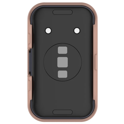For Huawei Band 10 / 9 / 8 PC + Tempered Film Integrated Protective Watch Case(Pink) - Watch Cases by PMC Jewellery | Online Shopping South Africa | PMC Jewellery | Buy Now Pay Later Mobicred