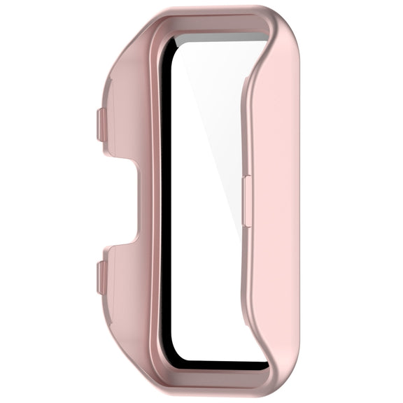 For Huawei Band 10 / 9 / 8 PC + Tempered Film Integrated Protective Watch Case(Matte Powder)