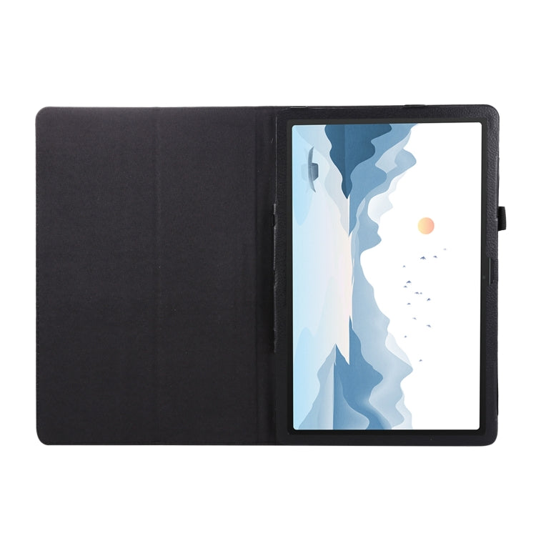 For Lenovo Xiaoxin Pad 11 2024 / M11 Litchi Texture Leather Tablet Case(Black)