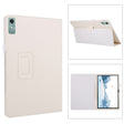 For Lenovo Xiaoxin Pad 11 2024 / M11 Litchi Texture Leather Tablet Case(White) - Lenovo by PMC Jewellery | Online Shopping South Africa | PMC Jewellery | Buy Now Pay Later Mobicred
