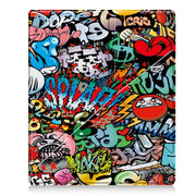 For Kobo Elipsa 2E Painted Deformation TPU Leather Smart Tablet Case(Graffiti)