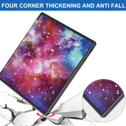 For Kobo Elipsa 2E Painted Deformation TPU Leather Smart Tablet Case(Milky Way)