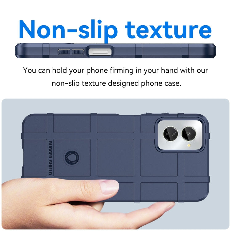 For Motorola Moto G Power 2024 Full Coverage Shockproof TPU Phone Case(Blue)