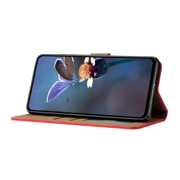 For iPhone 16e Seven Butterflies Embossed Leather Phone Case(Red) - iPhone 16e Cases by PMC TechLife | Online Shopping South Africa | PMC TechLife | Buy Now Pay Later Mobicred