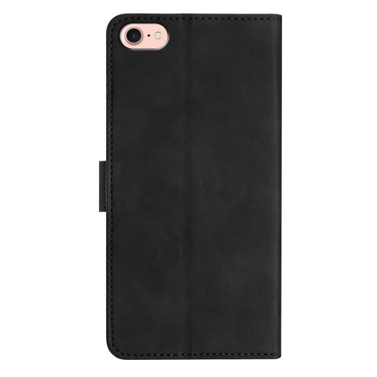For iPhone 16e Seven Butterflies Embossed Leather Phone Case(Black) - free shipping - PMC TechLife - Order now!
