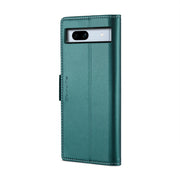 For Google Pixel 7a CaseMe 023 Butterfly Buckle Litchi Texture RFID Anti-theft Leather Phone Case(Pearly Blue)