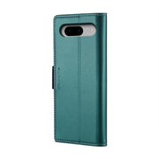 For Google Pixel 8 CaseMe 023 Butterfly Buckle Litchi Texture RFID Anti-theft Leather Phone Case(Pearly Blue)