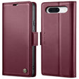 For Google Pixel 8a CaseMe 023 Butterfly Buckle Litchi Texture RFID Anti-theft Leather Phone Case(Wine Red) - Google Cases by CaseMe | Online Shopping South Africa | PMC Jewellery | Buy Now Pay Later Mobicred