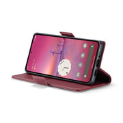 For Google Pixel 9 Pro XL CaseMe 023 Butterfly Buckle Litchi Texture RFID Anti-theft Leather Phone Case(Wine Red)
