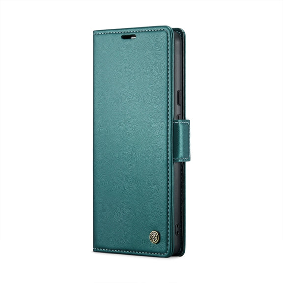 For Google Pixel 10 Pro XL / 9 Pro XL CaseMe 023 Butterfly Buckle Litchi Texture RFID Anti-theft Leather Phone Case(Pearly Blue)