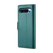 For Google Pixel 10 Pro XL / 9 Pro XL CaseMe 023 Butterfly Buckle Litchi Texture RFID Anti-theft Leather Phone Case(Pearly Blue)