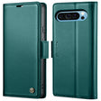 For Google Pixel 10 Pro XL / 9 Pro XL CaseMe 023 Butterfly Buckle Litchi Texture RFID Anti-theft Leather Phone Case(Pearly Blue) - free shipping - PMC TechLife - Order now!