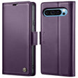 For Google Pixel 9 Pro XL CaseMe 023 Butterfly Buckle Litchi Texture RFID Anti-theft Leather Phone Case(Pearly Purple) - Google Cases by CaseMe | Online Shopping South Africa | PMC TechLife | Buy Now Pay Later Mobicred