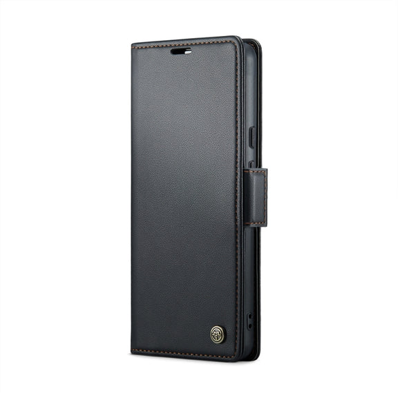 For Google Pixel 9 / 9 Pro CaseMe 023 Butterfly Buckle Litchi Texture RFID Anti-theft Leather Phone Case(Black)