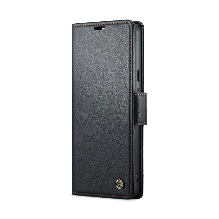 For Google Pixel 9 / 9 Pro CaseMe 023 Butterfly Buckle Litchi Texture RFID Anti-theft Leather Phone Case(Black)