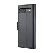 For Google Pixel 9 / 9 Pro CaseMe 023 Butterfly Buckle Litchi Texture RFID Anti-theft Leather Phone Case(Black)