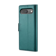 For Google Pixel 9 / 9 Pro CaseMe 023 Butterfly Buckle Litchi Texture RFID Anti-theft Leather Phone Case(Pearly Blue)