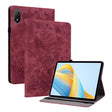 For Honor Pad V8 Pro Butterfly Rose Embossed Leather Tablet Case(Red) - Honor Cases by PMC TechLife | Online Shopping South Africa | PMC TechLife | Buy Now Pay Later Mobicred