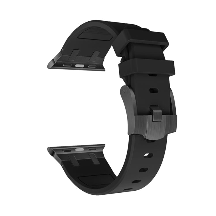 AP Silicone Watch Band For Apple Watch SE 2023 40mm(Black Black) - free shipping - PMC TechLife - Order now!