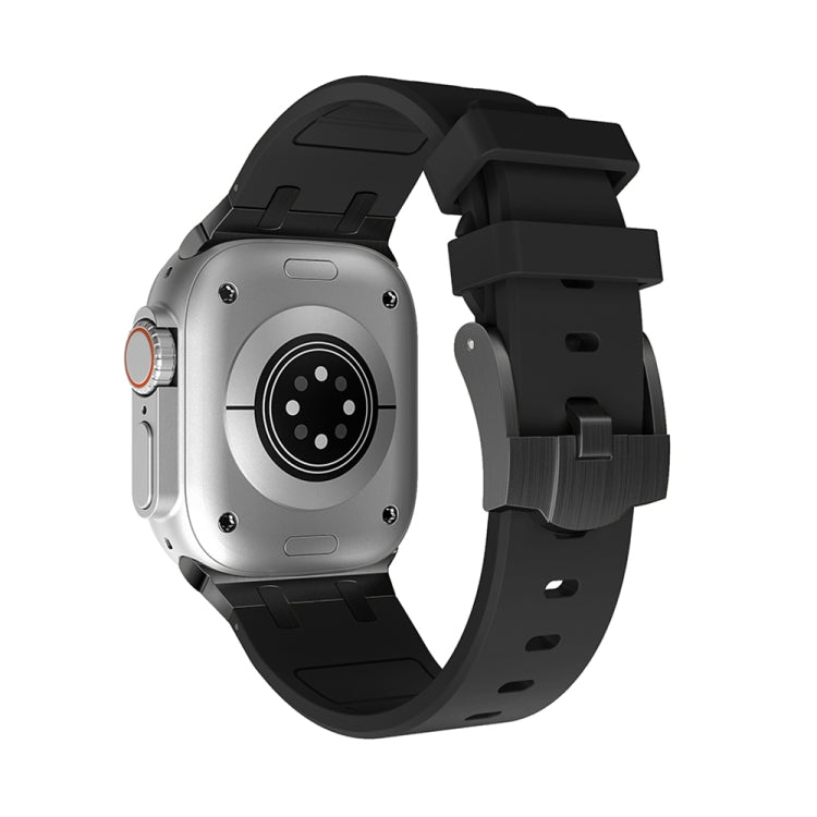 AP Silicone Watch Band For Apple Watch SE 2023 40mm(Black Black) - free shipping - PMC TechLife - Order now!