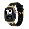 AP Silicone Watch Band For Apple Watch Series 10 42mm(Gold Black) - free shipping - PMC TechLife - Order now!