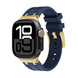 AP Silicone Watch Band For Apple Watch Series 10 46mm(Gold Blue) - free shipping - PMC TechLife - Order now!