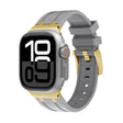 AP Silicone Watch Band For Apple Watch Series 10 46mm(Gold Grey) - free shipping - PMC TechLife - Order now!