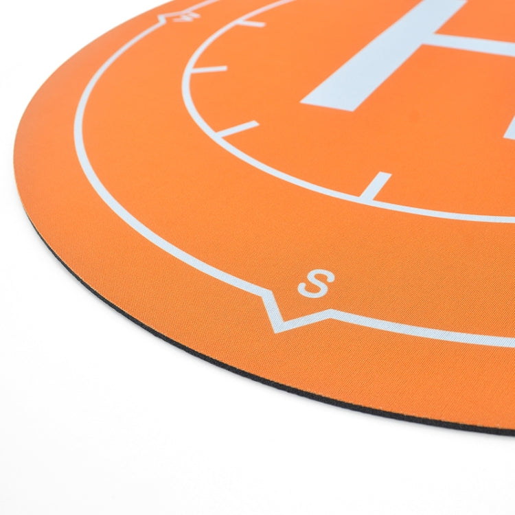 For DJI Mavic Mini / Air 2 / / Air 2S STARTRC RC Drone Quadcopter Portable Parking Apron Fast-fold Landing Parking Pad, Diameter: 50cm(Orange)