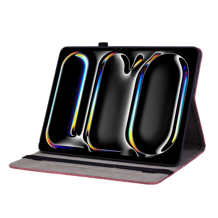 For iPad Pro 11 2024 Butterfly Rose Embossed Leather Smart Tablet Case(Red) - free shipping - PMC TechLife - Order now!