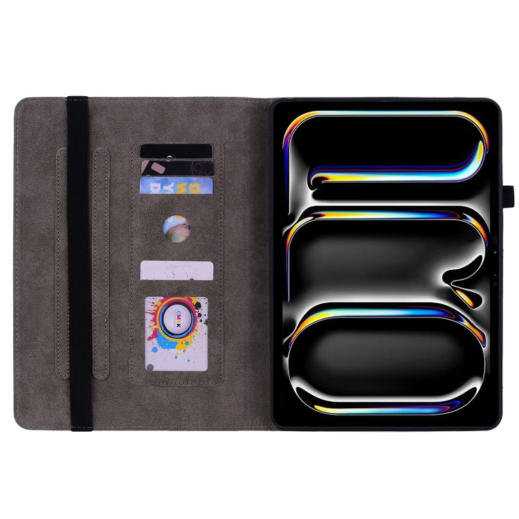 For iPad Pro 11 2024 Butterfly Rose Embossed Leather Smart Tablet Case(Green) - free shipping - PMC TechLife - Order now!