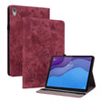 For Lenovo Tab M10 HD 2nd Gen TB-X306X Butterfly Rose Embossed Leather Tablet Case(Red) - Lenovo by PMC TechLife | Online Shopping South Africa | PMC TechLife | Buy Now Pay Later Mobicred