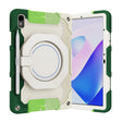 For Huawei MatePad 11 2023 Armor Contrast Color Silicone + PC Tablet Case(Colorful Green) - Huawei by PMC TechLife | Online Shopping South Africa | PMC TechLife | Buy Now Pay Later Mobicred