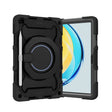 For Huawei MatePad SE 10.4 2023 Armor Contrast Color Silicone + PC Tablet Case(Black) - Huawei by PMC TechLife | Online Shopping South Africa | PMC TechLife | Buy Now Pay Later Mobicred