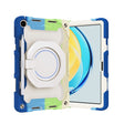 For Huawei MatePad SE 10.4 2023 Armor Contrast Color Silicone + PC Tablet Case(Colorful Blue) - Huawei by PMC TechLife | Online Shopping South Africa | PMC TechLife | Buy Now Pay Later Mobicred
