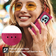 For Honor Magic6 Pro Skin Feel Flowers Embossed Wallet Leather Phone Case(Wine Red)
