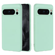 For Google Pixel 8 Pro Pure Color Liquid Silicone Shockproof Phone Case(Green)