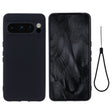 For Google Pixel 8 Pro Pure Color Liquid Silicone Shockproof Phone Case(Black) - free shipping - PMC TechLife - Order now!